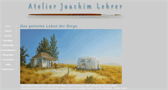 Desktop Screenshot of joachim-lehrer.de