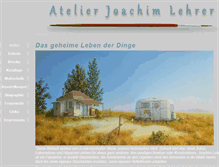Tablet Screenshot of joachim-lehrer.de